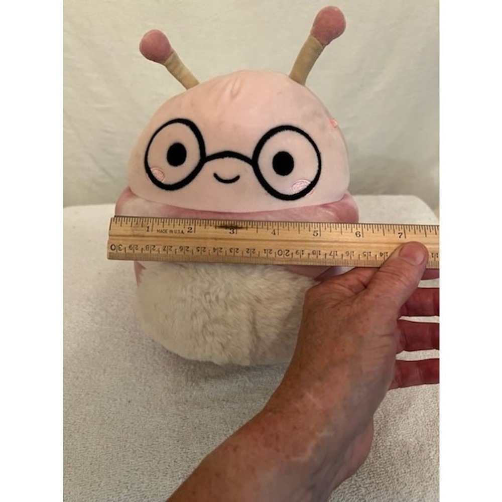 Kellytoy Squishmallow 8" Christian bookworm Caterpillar Plush Toy stuffed - Picture 4 of 11